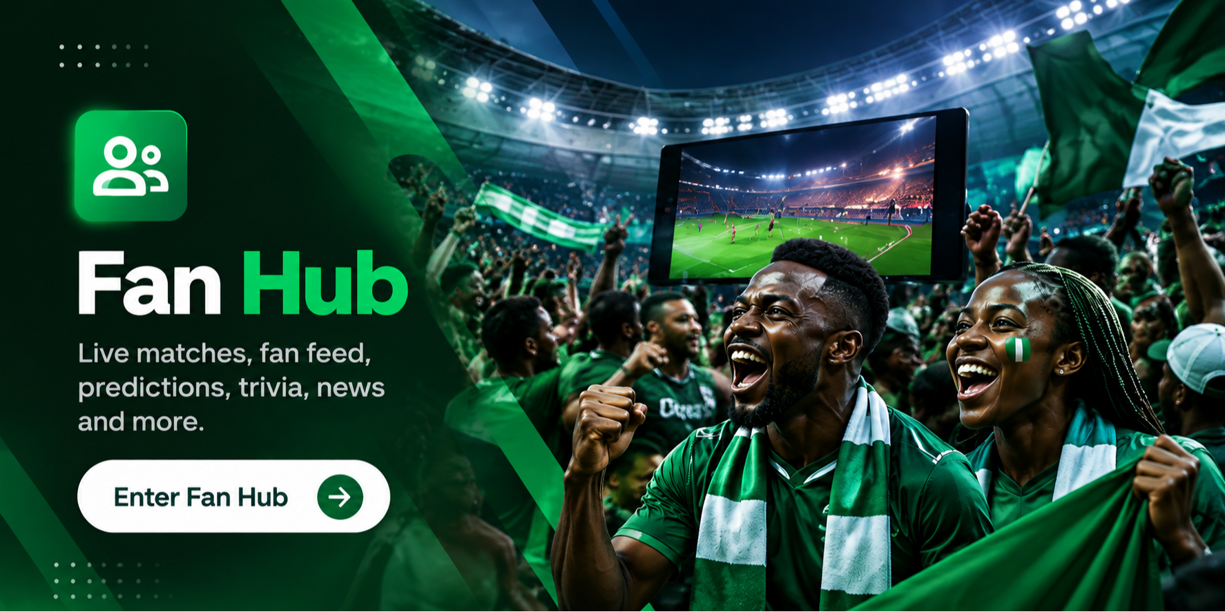 SportHub Fan Hub – follow live sports, predictions, trivia and fan updates